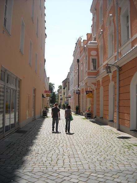 Even the alleys in Straubing are beautiful!